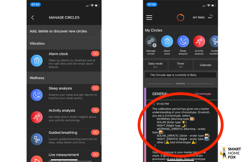 You can see the Circular App.